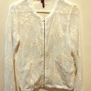 Thin see-through jacket